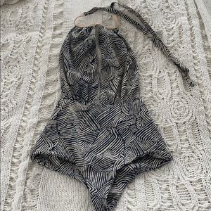 Mint swim one piece bathing suit